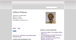 Desktop Screenshot of cliffordwilliams.net